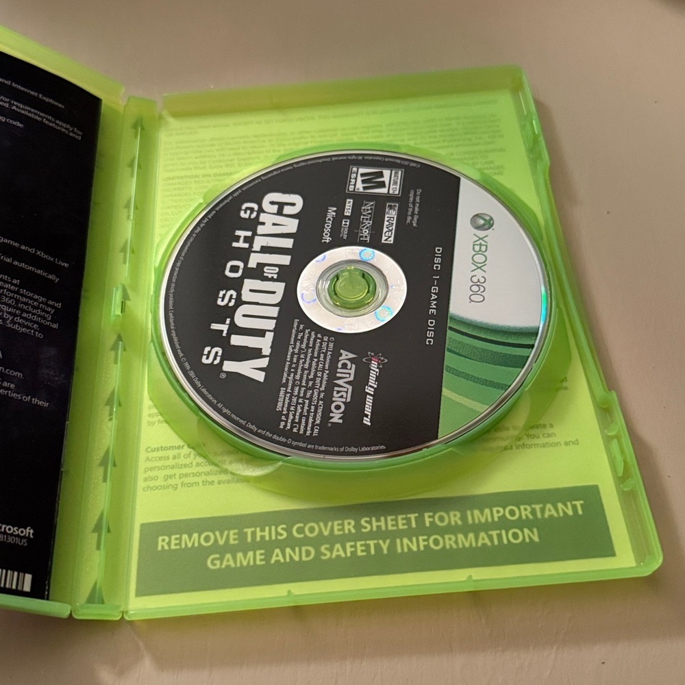 Call of Duty Ghosts | XBOX 360 | Vintage Video Game - Picture 2 of 4